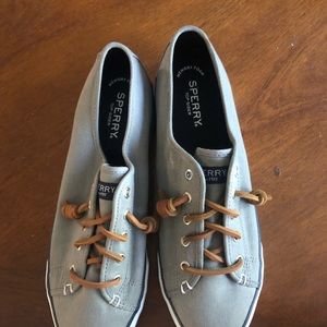 Women’s Grey Sperry’s